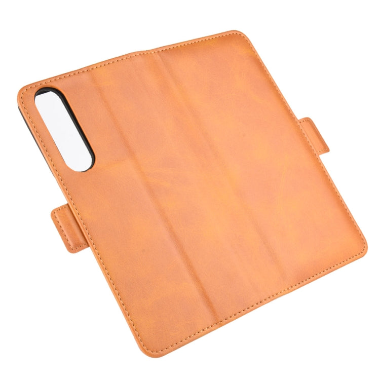 For Sony Xperia 1 II Dual-side Magnetic Buckle Horizontal Flip Leather Case with Holder & Card Slots & Wallet