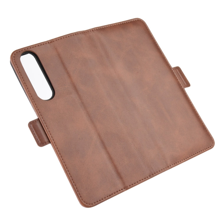For Sony Xperia 1 II Dual-side Magnetic Buckle Horizontal Flip Leather Case with Holder & Card Slots & Wallet