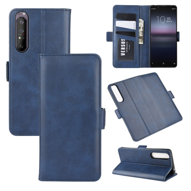 For Sony Xperia 1 II Dual-side Magnetic Buckle Horizontal Flip Leather Case with Holder & Card Slots & Wallet