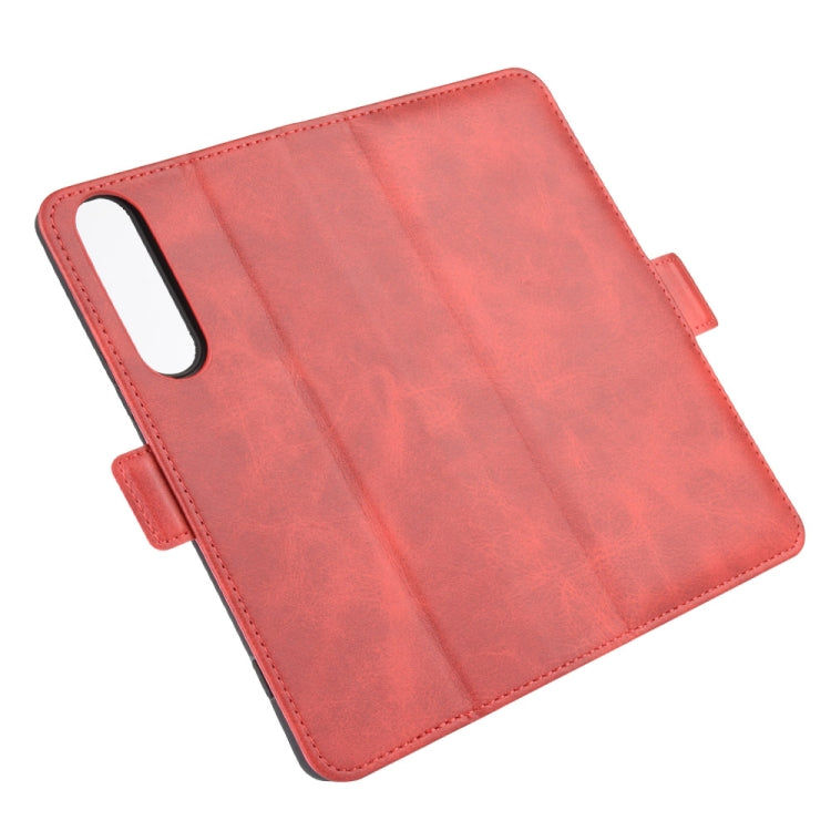 For Sony Xperia 1 II Dual-side Magnetic Buckle Horizontal Flip Leather Case with Holder & Card Slots & Wallet