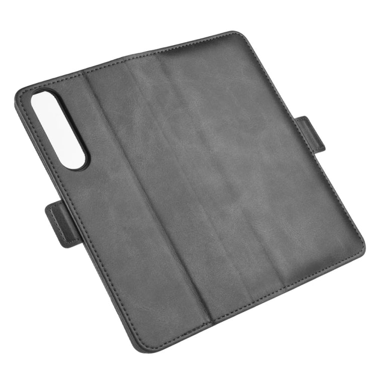 For Sony Xperia 10 II Dual-side Magnetic Buckle Horizontal Flip Leather Case with Holder & Card Slots & Wallet