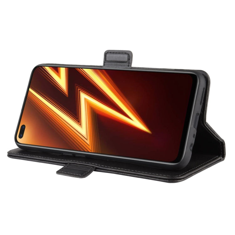 For OPPO Realme 6 Pro Dual-side Magnetic Buckle Horizontal Flip Leather Case with Holder & Card Slots & Wallet