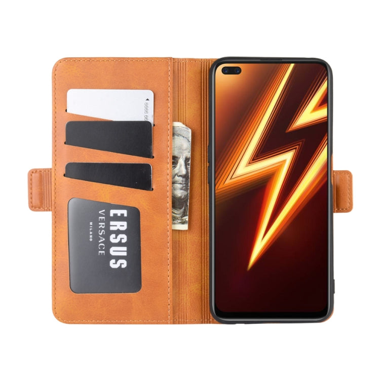 For OPPO Realme 6 Pro Dual-side Magnetic Buckle Horizontal Flip Leather Case with Holder & Card Slots & Wallet