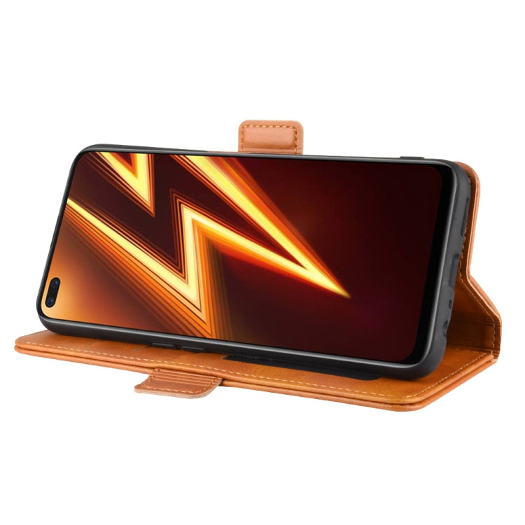 For OPPO Realme 6 Pro Dual-side Magnetic Buckle Horizontal Flip Leather Case with Holder & Card Slots & Wallet