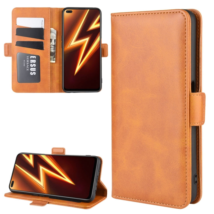 For OPPO Realme 6 Pro Dual-side Magnetic Buckle Horizontal Flip Leather Case with Holder & Card Slots & Wallet