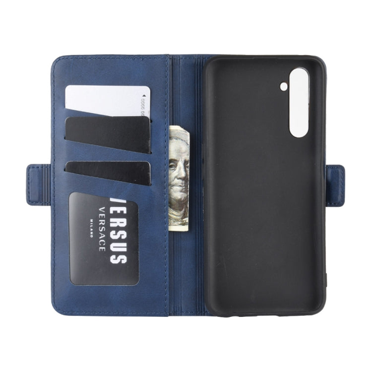 For OPPO Realme 6 Pro Dual-side Magnetic Buckle Horizontal Flip Leather Case with Holder & Card Slots & Wallet