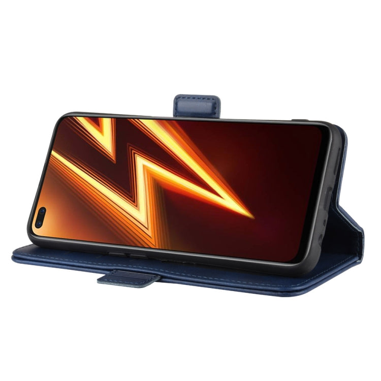 For OPPO Realme 6 Pro Dual-side Magnetic Buckle Horizontal Flip Leather Case with Holder & Card Slots & Wallet