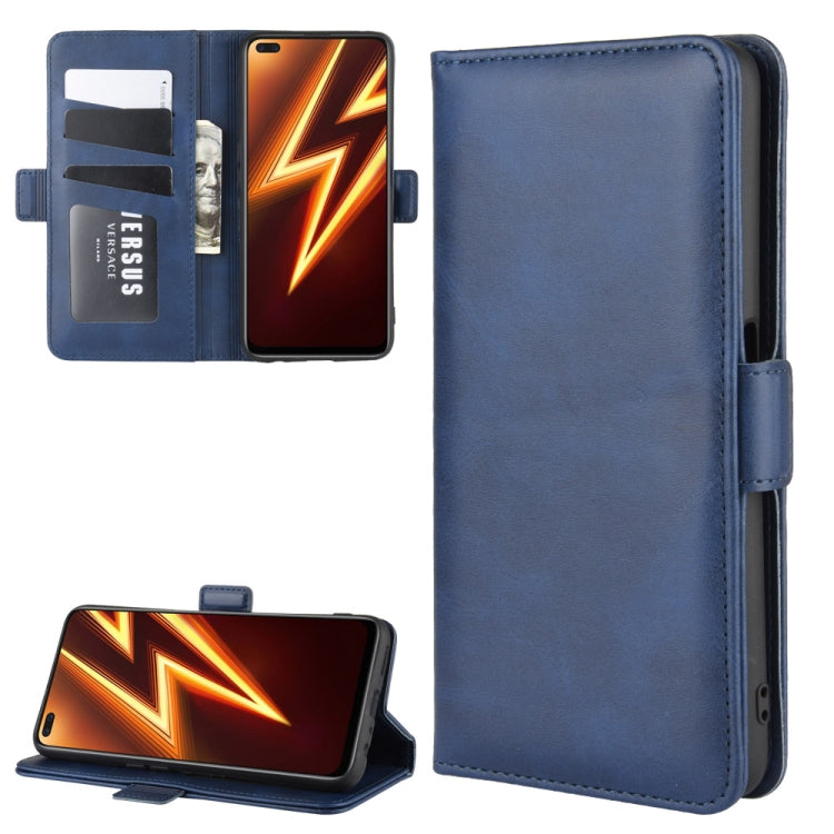 For OPPO Realme 6 Pro Dual-side Magnetic Buckle Horizontal Flip Leather Case with Holder & Card Slots & Wallet