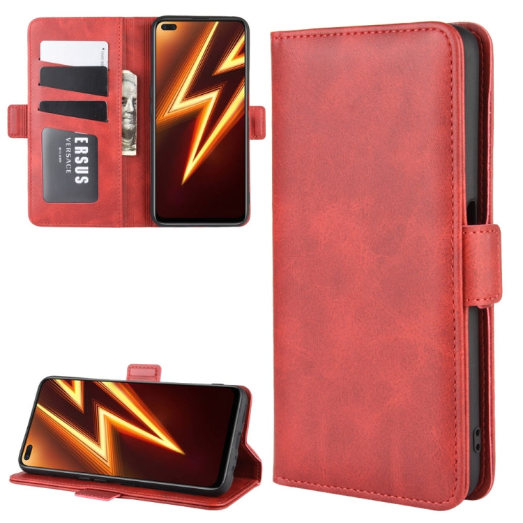 For OPPO Realme 6 Pro Dual-side Magnetic Buckle Horizontal Flip Leather Case with Holder & Card Slots & Wallet
