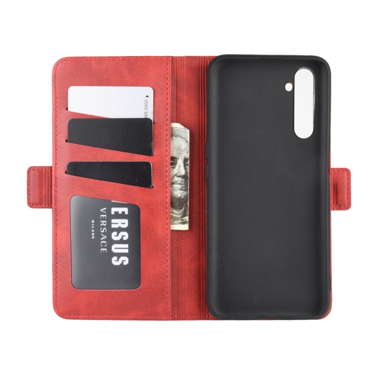 For OPPO Realme 6 Pro Dual-side Magnetic Buckle Horizontal Flip Leather Case with Holder & Card Slots & Wallet