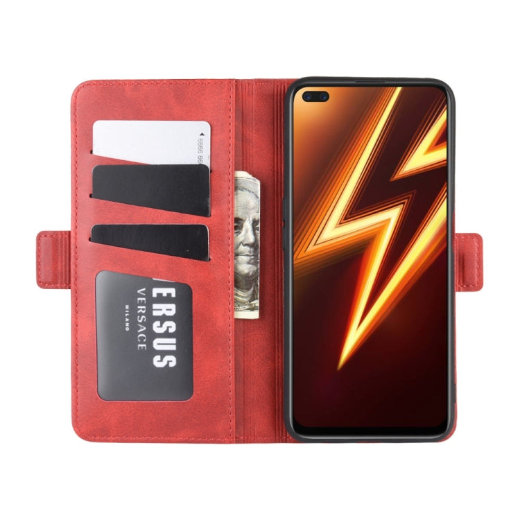 For OPPO Realme 6 Pro Dual-side Magnetic Buckle Horizontal Flip Leather Case with Holder & Card Slots & Wallet