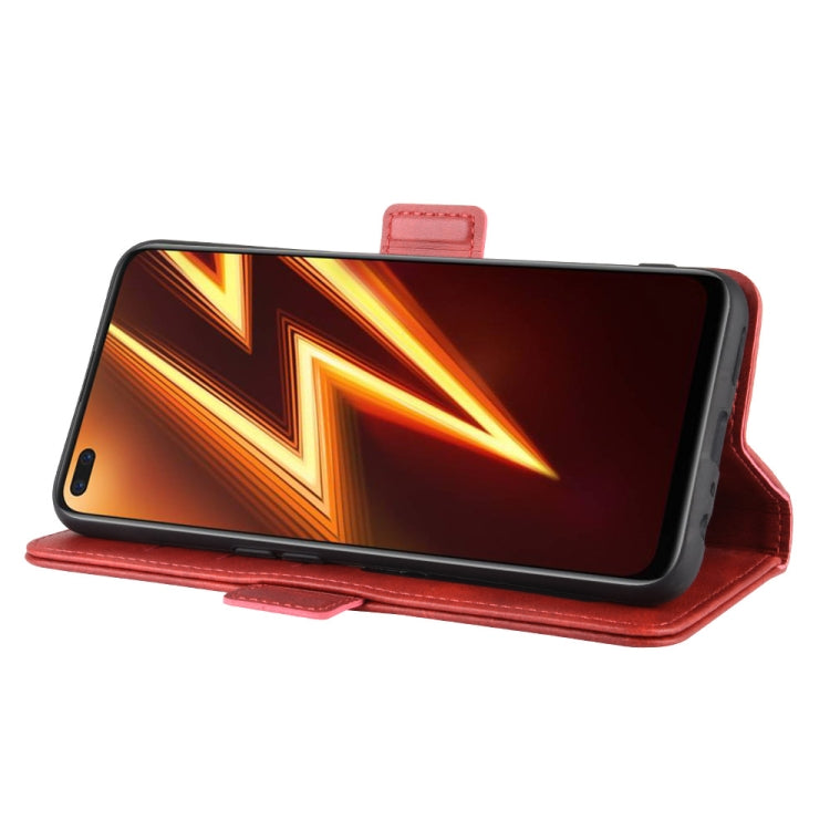 For OPPO Realme 6 Pro Dual-side Magnetic Buckle Horizontal Flip Leather Case with Holder & Card Slots & Wallet