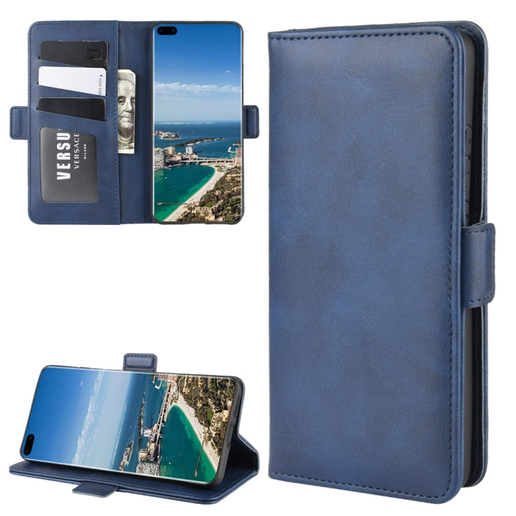 For Huawei P40 Pro+ Dual-side Magnetic Buckle Horizontal Flip Leather Case with Holder & Card Slots & Wallet