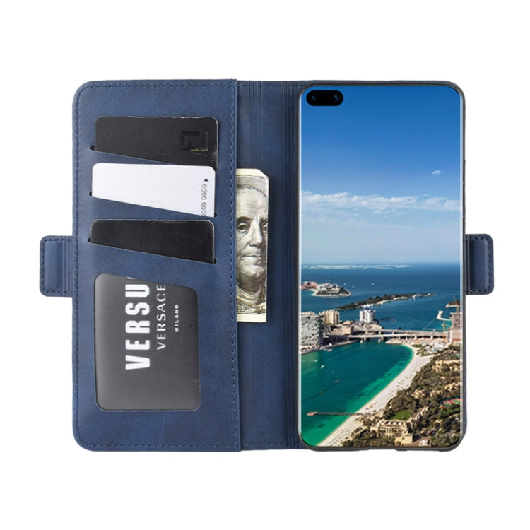For Huawei P40 Pro+ Dual-side Magnetic Buckle Horizontal Flip Leather Case with Holder & Card Slots & Wallet