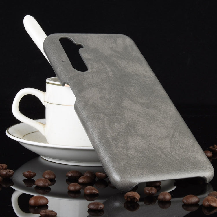 For OPPO Realme 6 Pro Shockproof Litchi Texture PC + PU Case