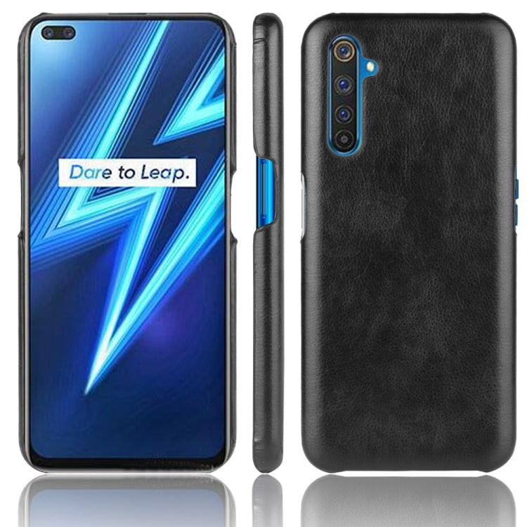 For Oppo Realme X50 Pro/Realme X50 Pro 5G Shockproof Litchi Texture PC + PU Case