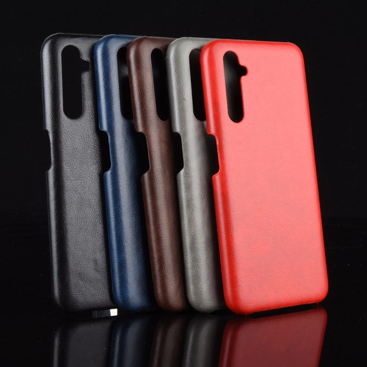 For Oppo Realme X50 Pro/Realme X50 Pro 5G Shockproof Litchi Texture PC + PU Case