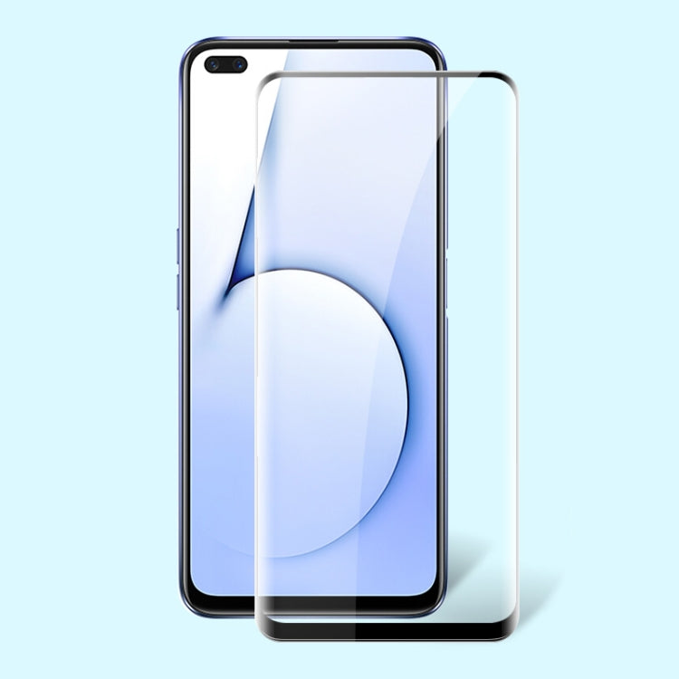 For OPPO Realme X50 Pro mocolo 0.33mm 9H 2.5D Full Glue Tempered Glass Film