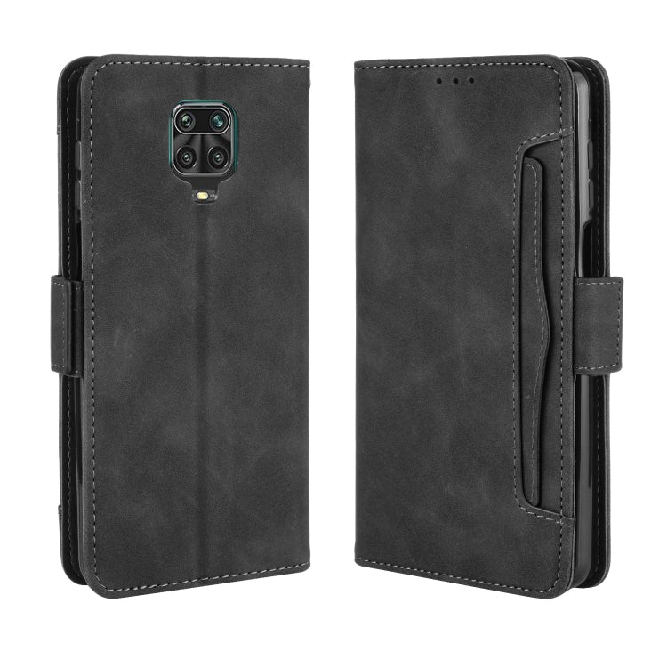 For Xiaomi Redmi Note 9 Pro / Note 9s / Note 9 Pro Max Wallet Style Skin Feel Calf Pattern Leather Case with Separate Card Slot