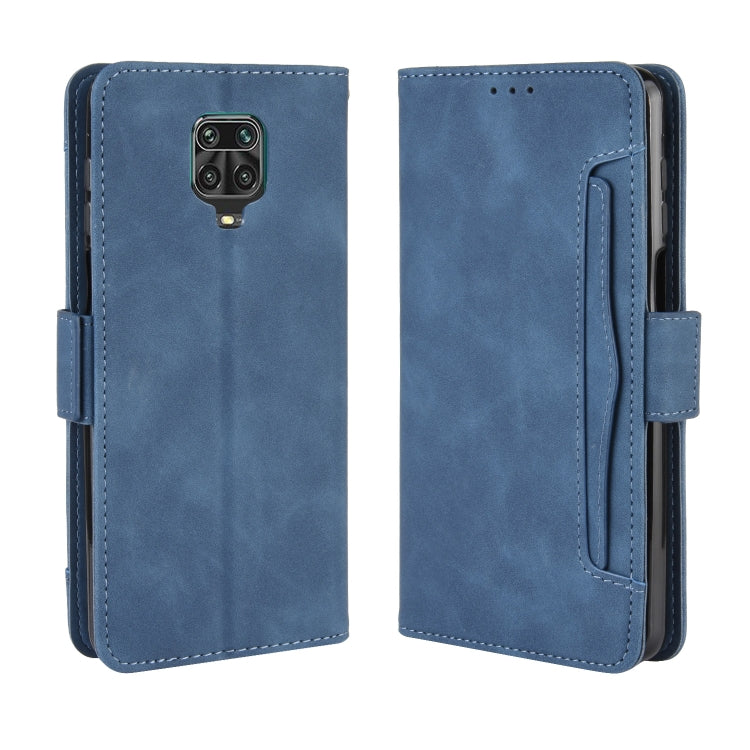 For Xiaomi Redmi Note 9 Pro / Note 9s / Note 9 Pro Max Wallet Style Skin Feel Calf Pattern Leather Case with Separate Card Slot