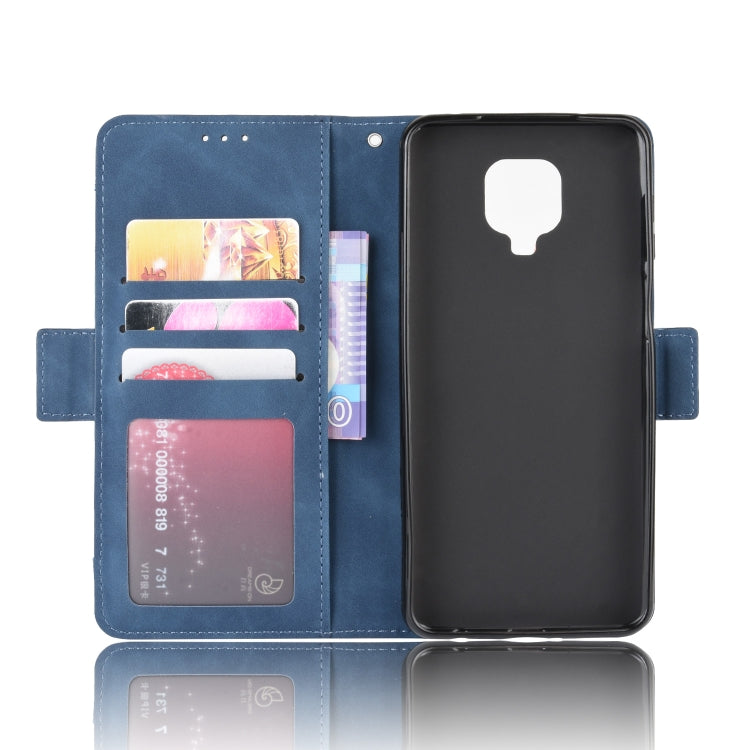 For Xiaomi Redmi Note 9 Pro / Note 9s / Note 9 Pro Max Wallet Style Skin Feel Calf Pattern Leather Case with Separate Card Slot