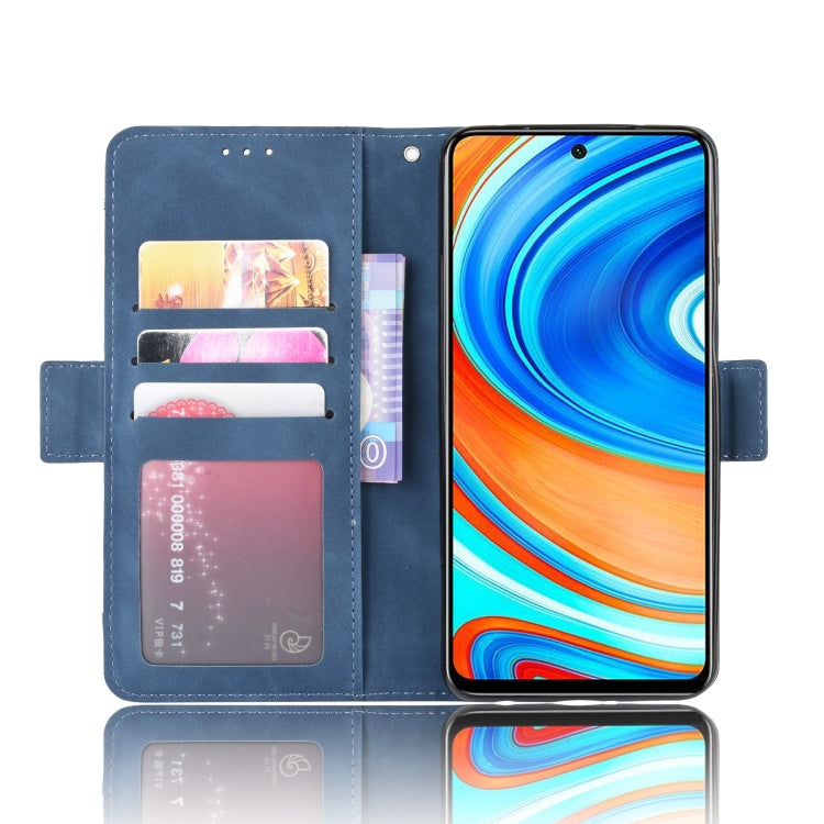 For Xiaomi Redmi Note 9 Pro / Note 9s / Note 9 Pro Max Wallet Style Skin Feel Calf Pattern Leather Case with Separate Card Slot