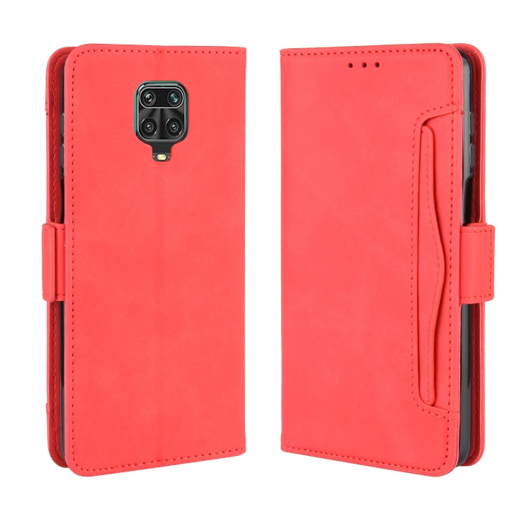 For Xiaomi Redmi Note 9 Pro / Note 9s / Note 9 Pro Max Wallet Style Skin Feel Calf Pattern Leather Case with Separate Card Slot