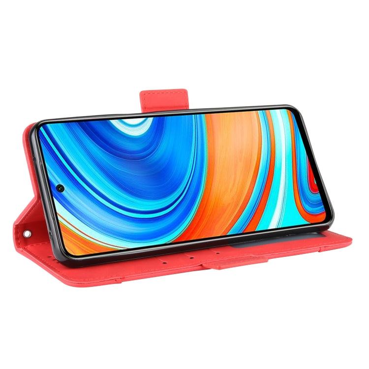 For Xiaomi Redmi Note 9 Pro / Note 9s / Note 9 Pro Max Wallet Style Skin Feel Calf Pattern Leather Case with Separate Card Slot