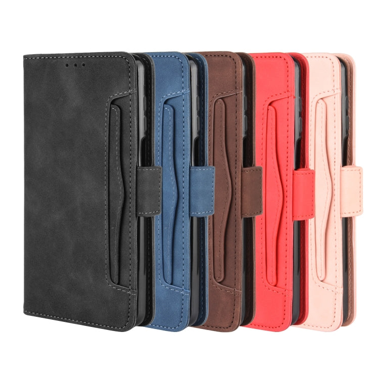 For Xiaomi Redmi Note 9 Pro / Note 9s / Note 9 Pro Max Wallet Style Skin Feel Calf Pattern Leather Case with Separate Card Slot