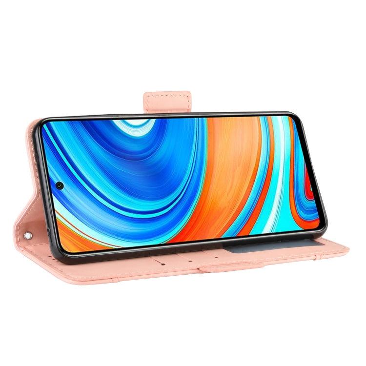 For Xiaomi Redmi Note 9 Pro / Note 9s / Note 9 Pro Max Wallet Style Skin Feel Calf Pattern Leather Case with Separate Card Slot