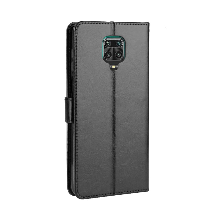 For Xiaomi Redmi Note 9 Pro / Note 9s / Note 9 Pro Max Retro Crazy Horse Texture Horizontal Flip PU Leather Case with Holder & Card Slots & Photo Frame