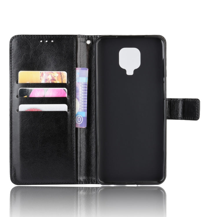 For Xiaomi Redmi Note 9 Pro / Note 9s / Note 9 Pro Max Retro Crazy Horse Texture Horizontal Flip PU Leather Case with Holder & Card Slots & Photo Frame