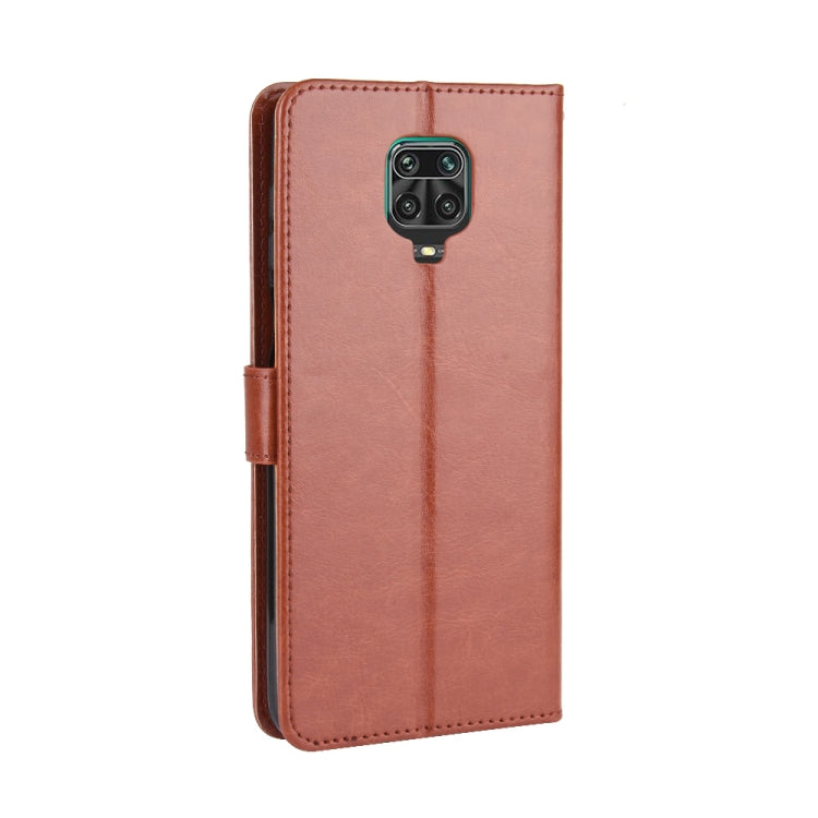 For Xiaomi Redmi Note 9 Pro / Note 9s / Note 9 Pro Max Retro Crazy Horse Texture Horizontal Flip PU Leather Case with Holder & Card Slots & Photo Frame