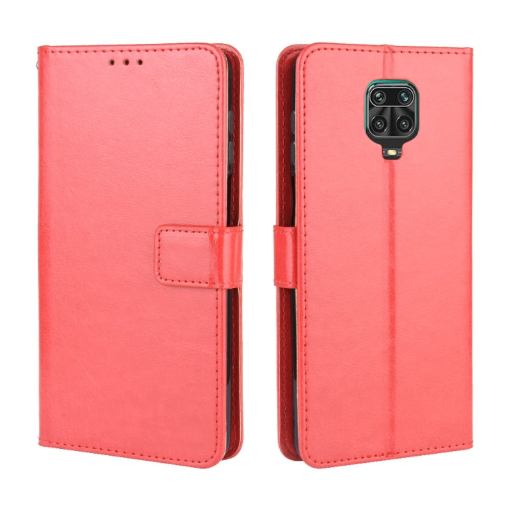 For Xiaomi Redmi Note 9 Pro / Note 9s / Note 9 Pro Max Retro Crazy Horse Texture Horizontal Flip PU Leather Case with Holder & Card Slots & Photo Frame