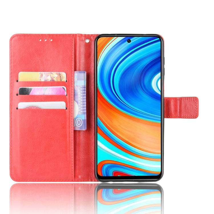 For Xiaomi Redmi Note 9 Pro / Note 9s / Note 9 Pro Max Retro Crazy Horse Texture Horizontal Flip PU Leather Case with Holder & Card Slots & Photo Frame