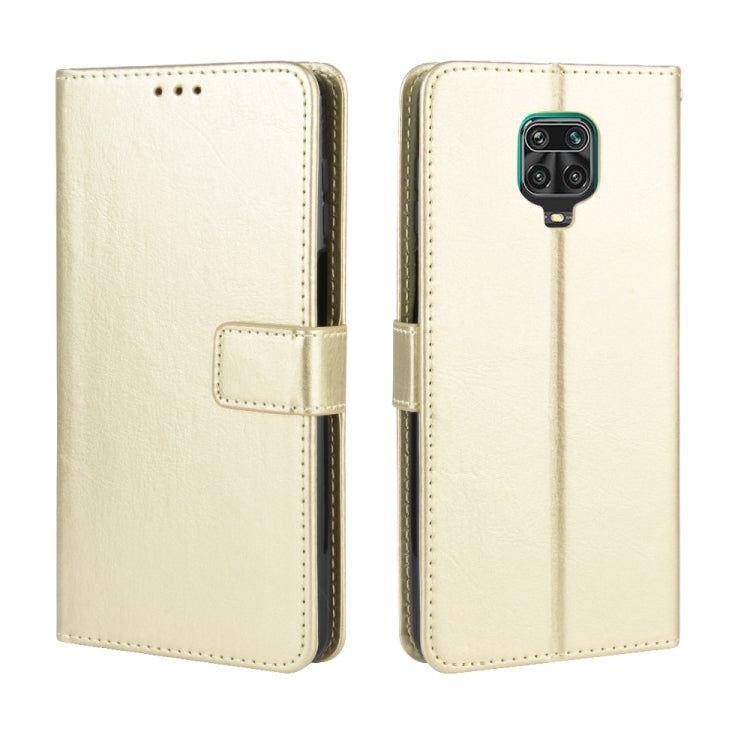 For Xiaomi Redmi Note 9 Pro / Note 9s / Note 9 Pro Max Retro Crazy Horse Texture Horizontal Flip PU Leather Case with Holder & Card Slots & Photo Frame