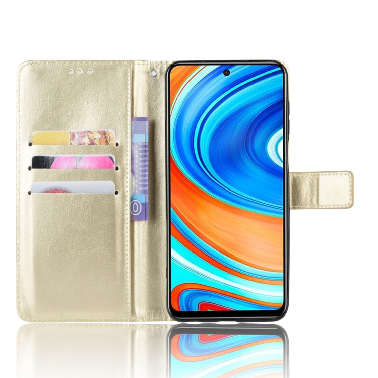 For Xiaomi Redmi Note 9 Pro / Note 9s / Note 9 Pro Max Retro Crazy Horse Texture Horizontal Flip PU Leather Case with Holder & Card Slots & Photo Frame