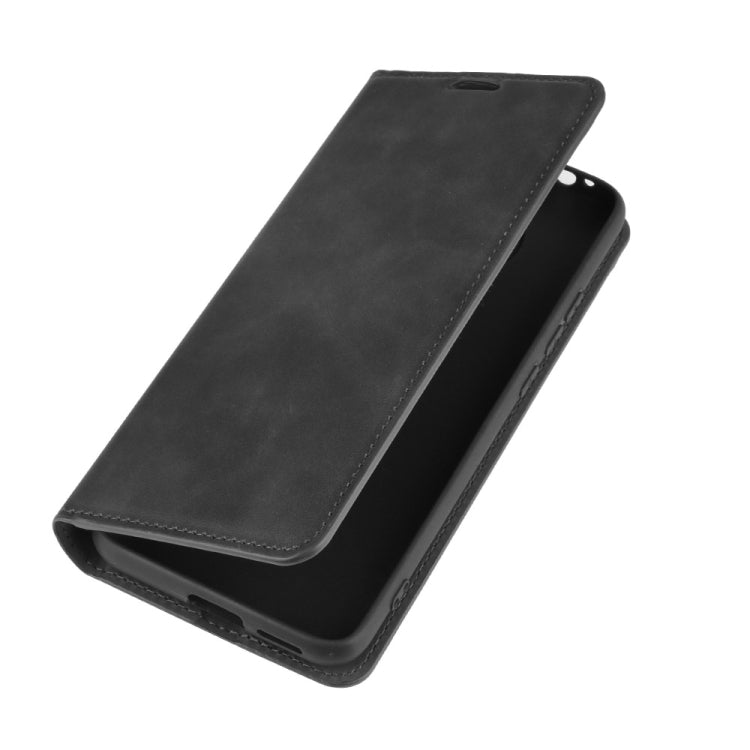 For Xiaomi Redmi K30 Pro Retro-skin Business Magnetic Suction Leather Case with Holder & Card Slots & Wallet