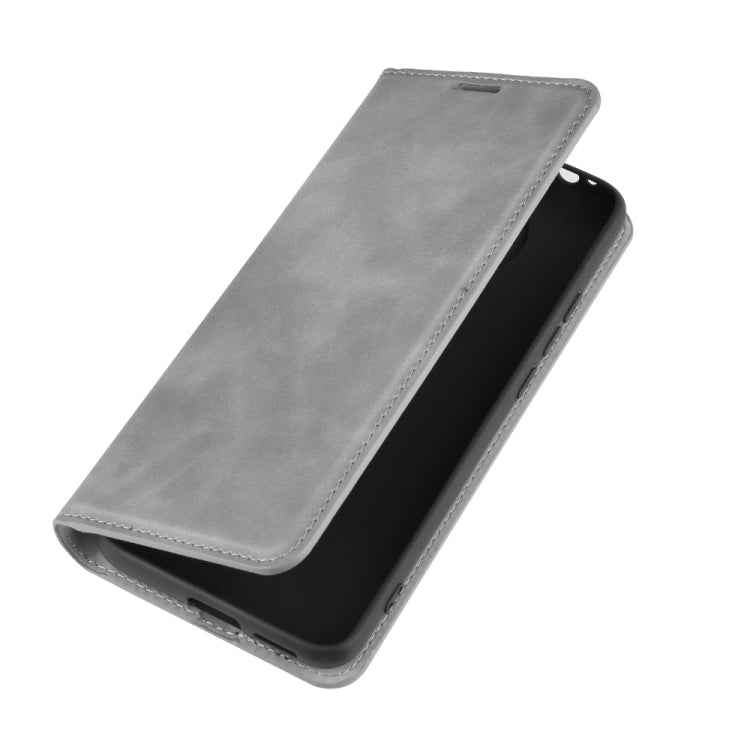 For Xiaomi Redmi K30 Pro Retro-skin Business Magnetic Suction Leather Case with Holder & Card Slots & Wallet