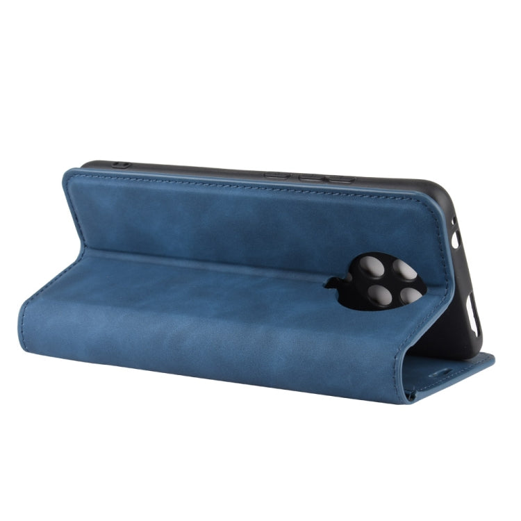 For Xiaomi Redmi K30 Pro Retro-skin Business Magnetic Suction Leather Case with Holder & Card Slots & Wallet