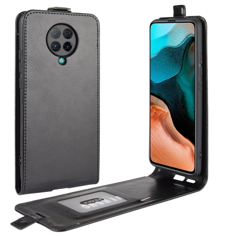 For Xiaomi Redmi K30 Pro R64 Texture Single Vertical Flip Leather Protective Case with Card Slots & Photo Frame