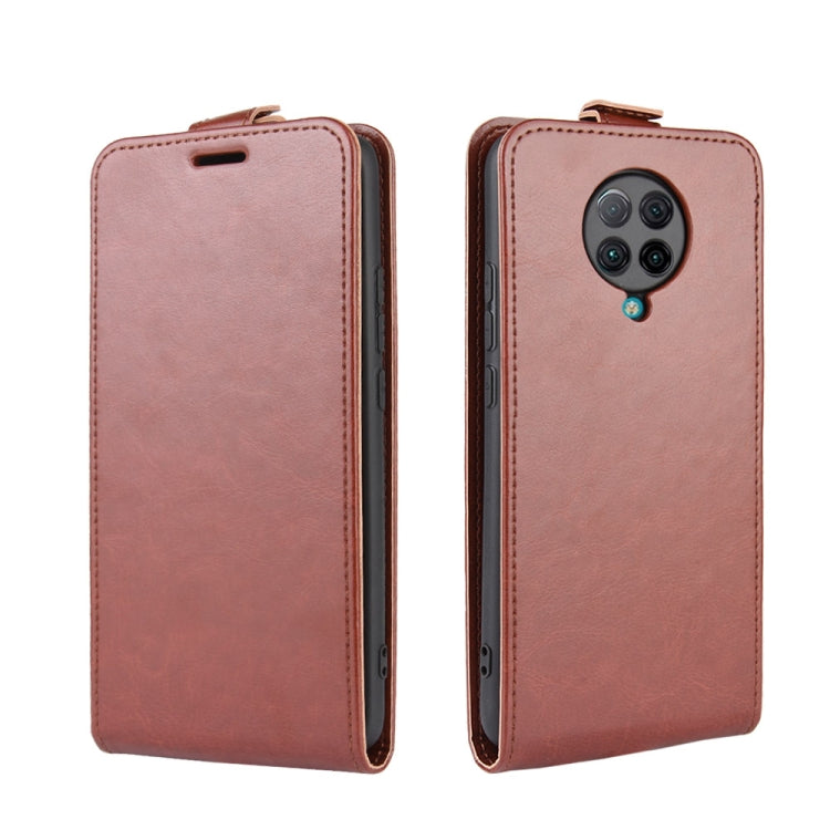 For Xiaomi Redmi K30 Pro R64 Texture Single Vertical Flip Leather Protective Case with Card Slots & Photo Frame