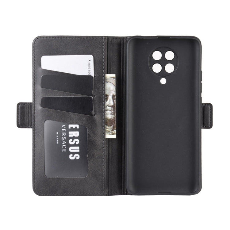 For Xiaomi Redmi K30 Pro Dual-side Magnetic Buckle Horizontal Flip Leather Case with Holder & Card Slots & Wallet