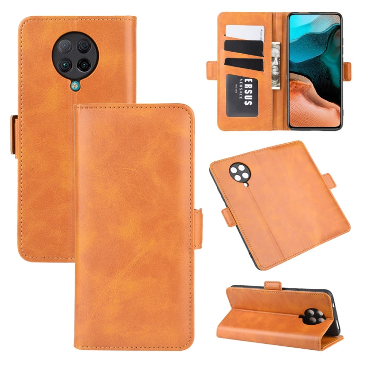 For Xiaomi Redmi K30 Pro Dual-side Magnetic Buckle Horizontal Flip Leather Case with Holder & Card Slots & Wallet
