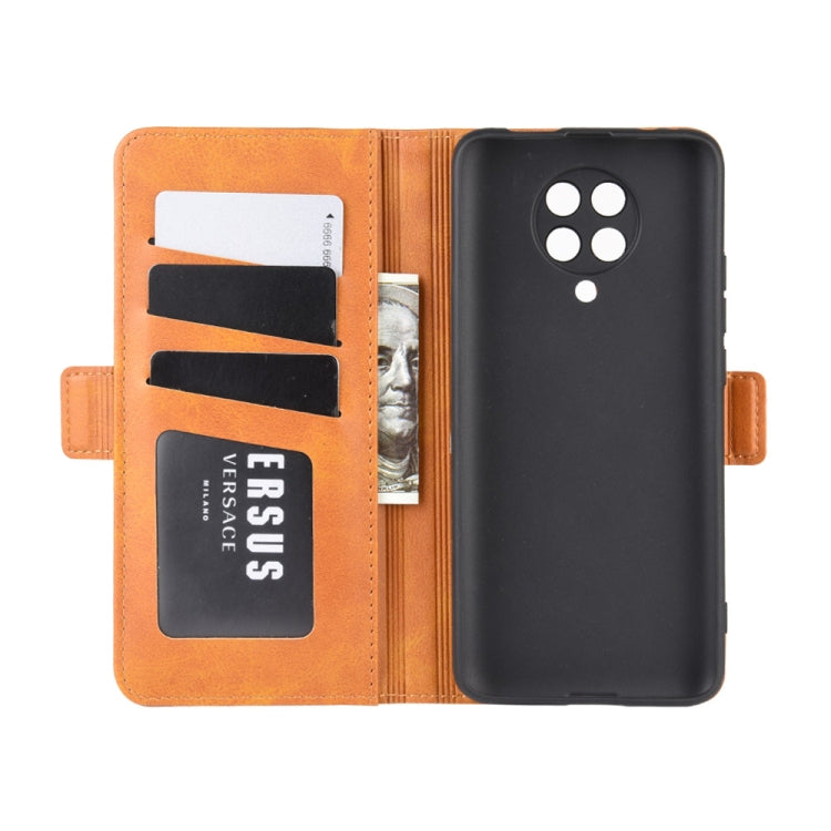 For Xiaomi Redmi K30 Pro Dual-side Magnetic Buckle Horizontal Flip Leather Case with Holder & Card Slots & Wallet