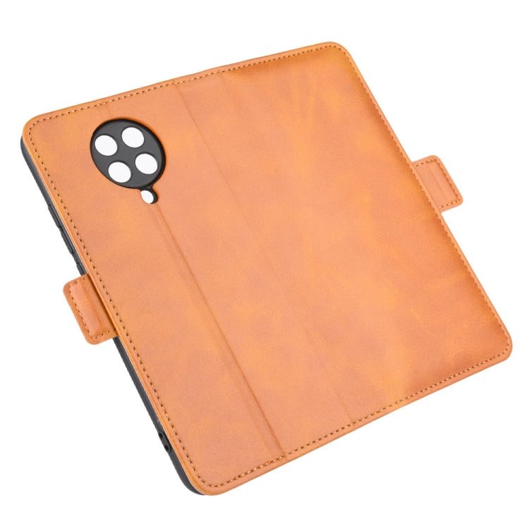 For Xiaomi Redmi K30 Pro Dual-side Magnetic Buckle Horizontal Flip Leather Case with Holder & Card Slots & Wallet