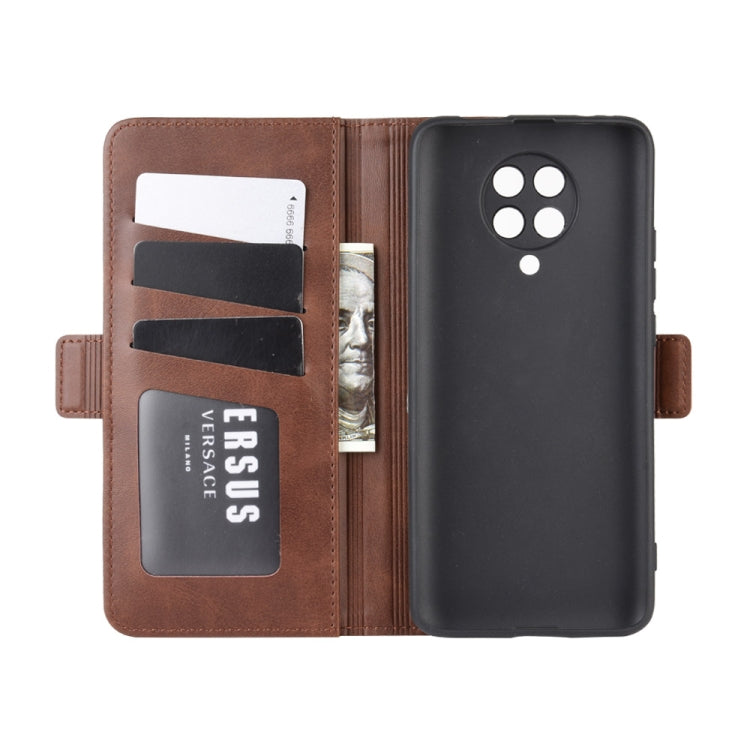 For Xiaomi Redmi K30 Pro Dual-side Magnetic Buckle Horizontal Flip Leather Case with Holder & Card Slots & Wallet