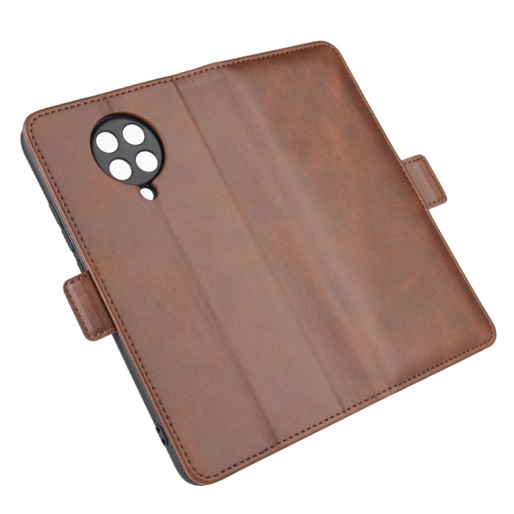 For Xiaomi Redmi K30 Pro Dual-side Magnetic Buckle Horizontal Flip Leather Case with Holder & Card Slots & Wallet