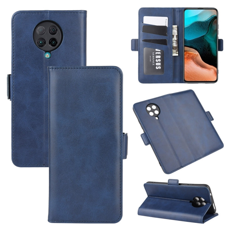 For Xiaomi Redmi K30 Pro Dual-side Magnetic Buckle Horizontal Flip Leather Case with Holder & Card Slots & Wallet