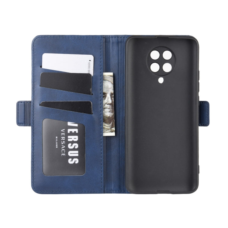For Xiaomi Redmi K30 Pro Dual-side Magnetic Buckle Horizontal Flip Leather Case with Holder & Card Slots & Wallet